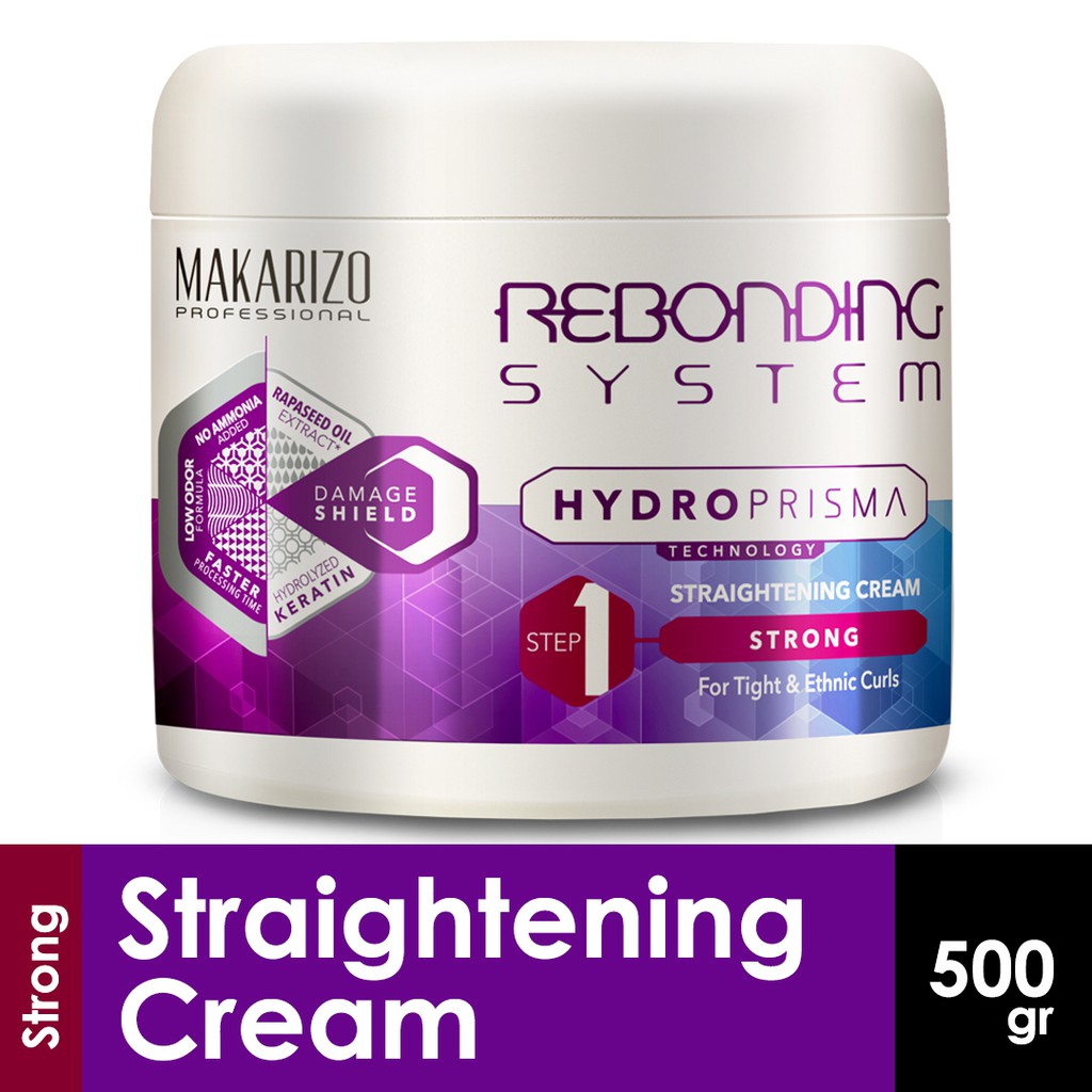 Makarizo Professional Rebonding System HydroPrisma Cream Strong 500 mL
