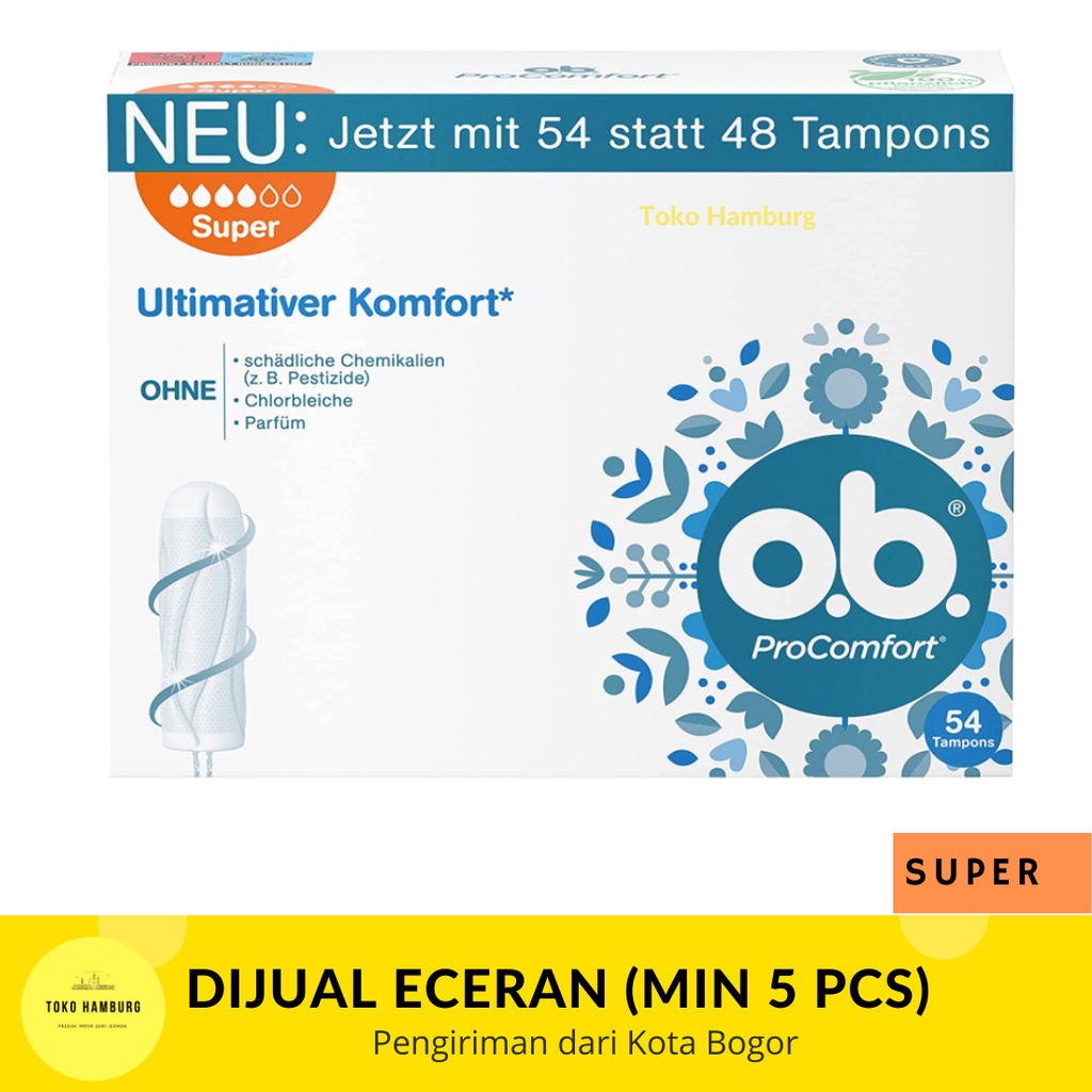 TAMPON OB PRO COMFORT SUPER ECERAN