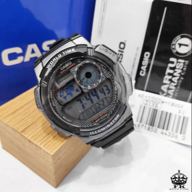 CASIO AE-1000W ORIGINAL Jam Tangan Casio Digital