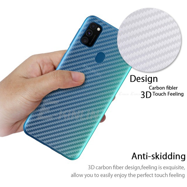 Garskin Carbon 3D Samsung A51 Premium Back Screen Protector Samsung Galaxy A51 ( 2020 )