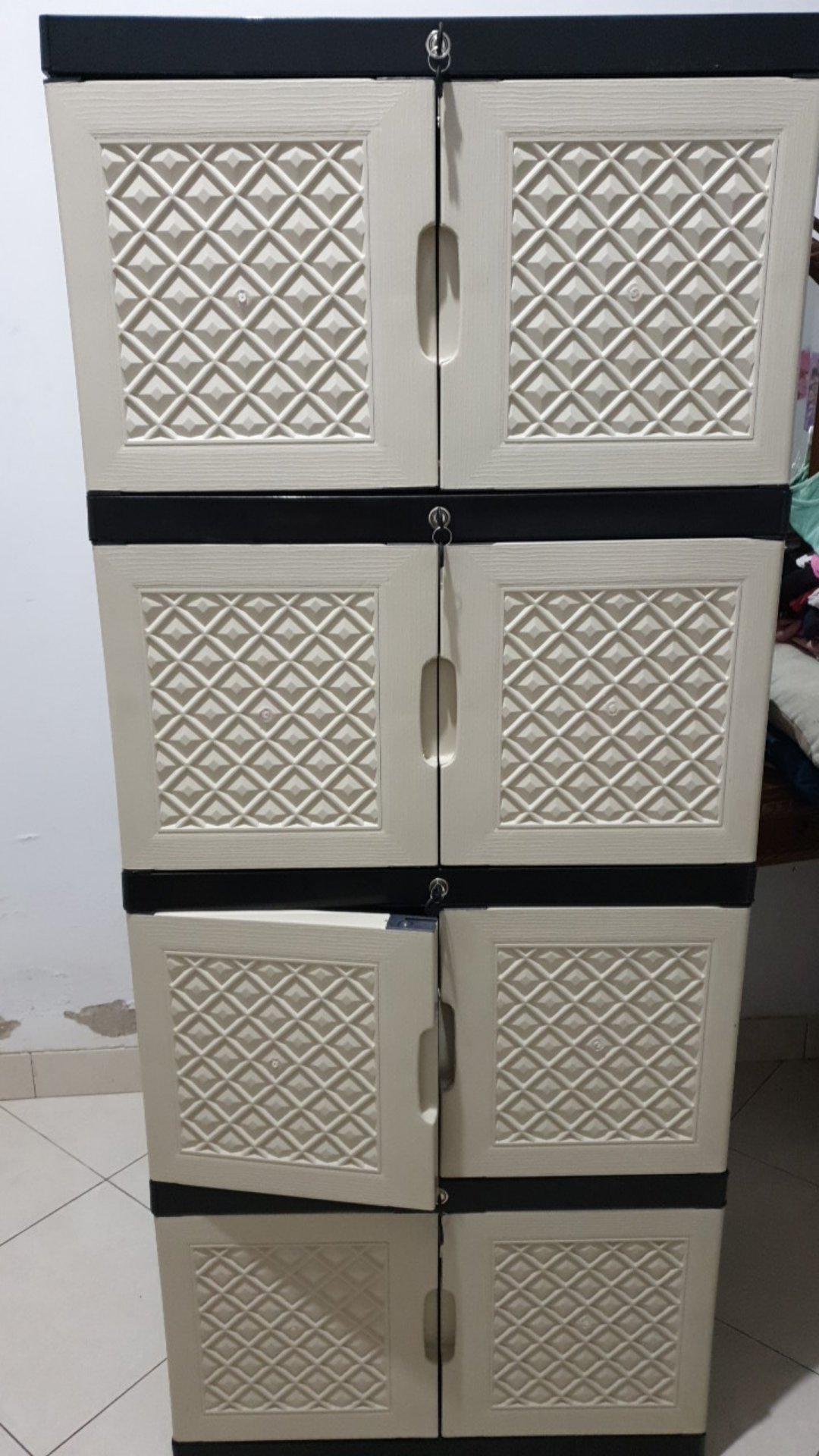 Lemari Pakaian / Lemari Plastik / Laci Plastik / Lemari Susun 4