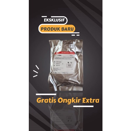 Blood Bag Single 350ml / Kantong Darah Single 350ml/ Jms Blood bag 350 ml