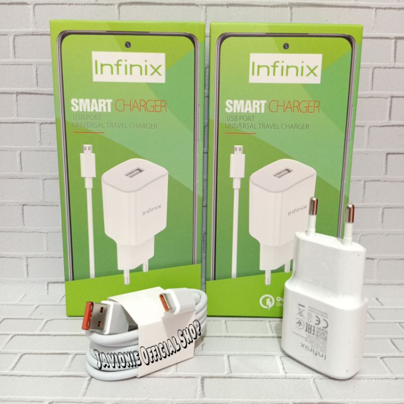 Charger Casan Cas INFINIX HOT 11 Original 10W TYPE C Fast Charging