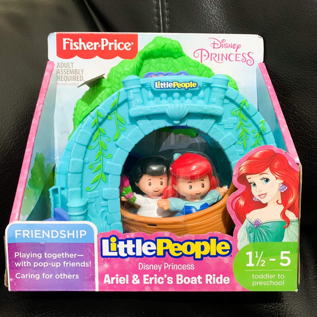 Disney Princess Little Mermaid Ariel & Eric’s Boat Ride Little People by Fisher-Price