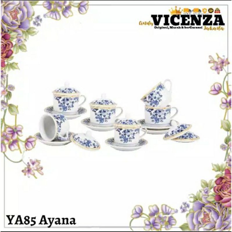 Cangkir Set + tutup Vicenza Y85