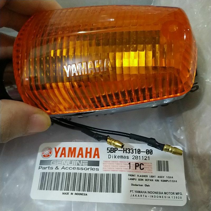 lampu sein depan assy 5BP-H3310-00, 5BP-H3320-00 Scorpio RXK RX-King NEW ORI 100% YGP