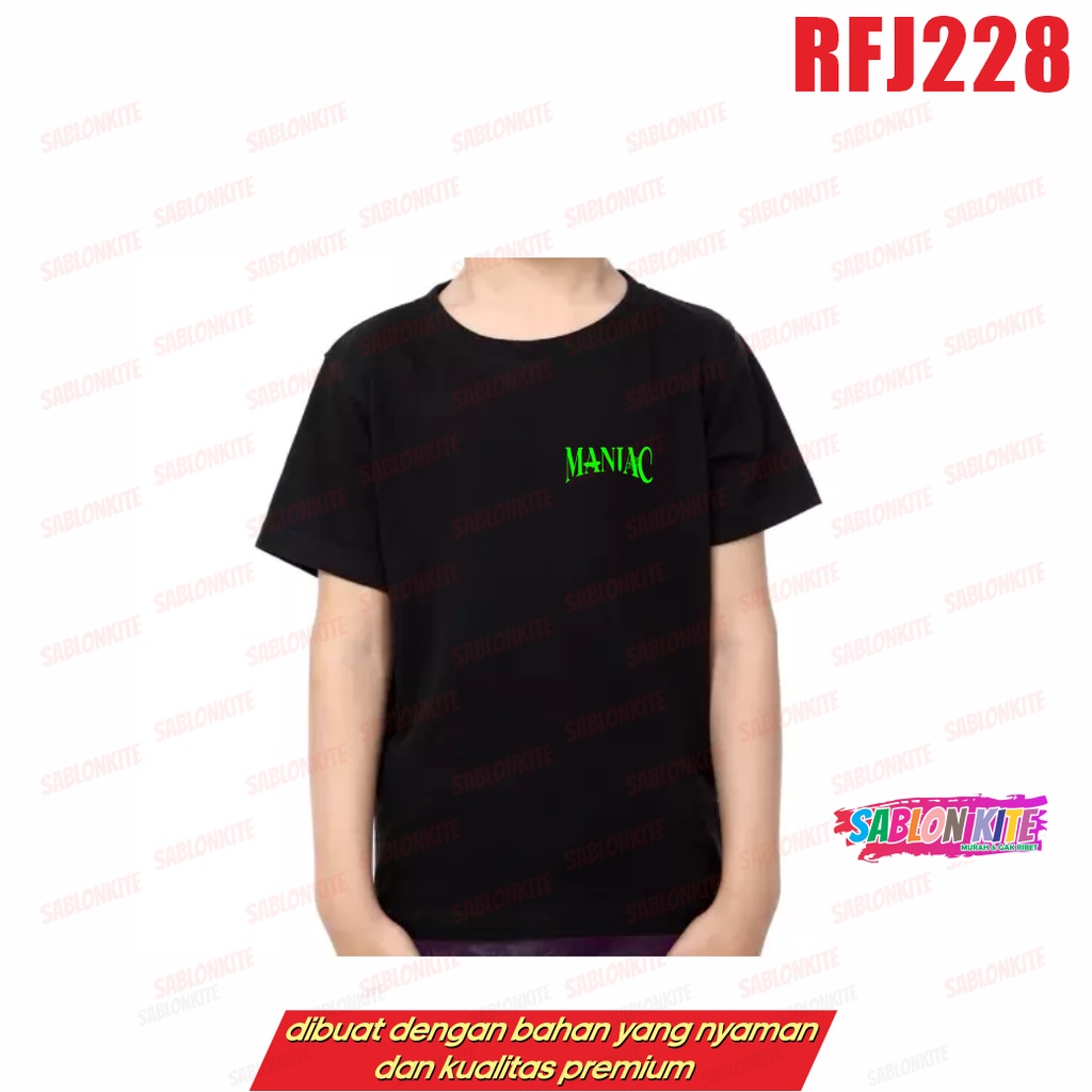 MURAH!!! KAOS KPOP KOREAN STRAYKIDS MANIAC RFJ228 LOGO KECIL