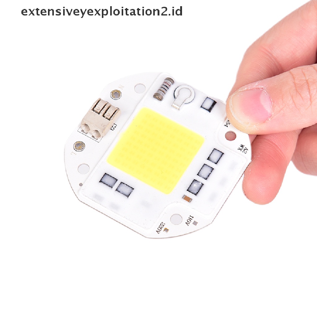 Id Chip Lampu Sorot LED COB 100W 70W 50W 220V Bahan Aluminum