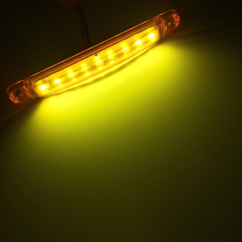 9LED Car Warning Side Light,Waterproof Parking Taillights Bus Truck Trailer Warning Light Lamps