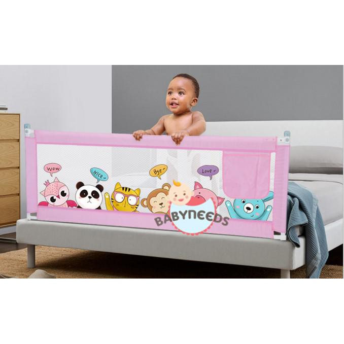 80 cm Sliding Bedrail Pengaman kasur bayi / bed rail murah /pagar kasur bayi