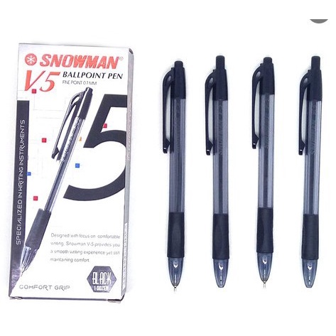 

CODE443 Pulpen Snowman V-5 0.7 mm (isi 12 buah)