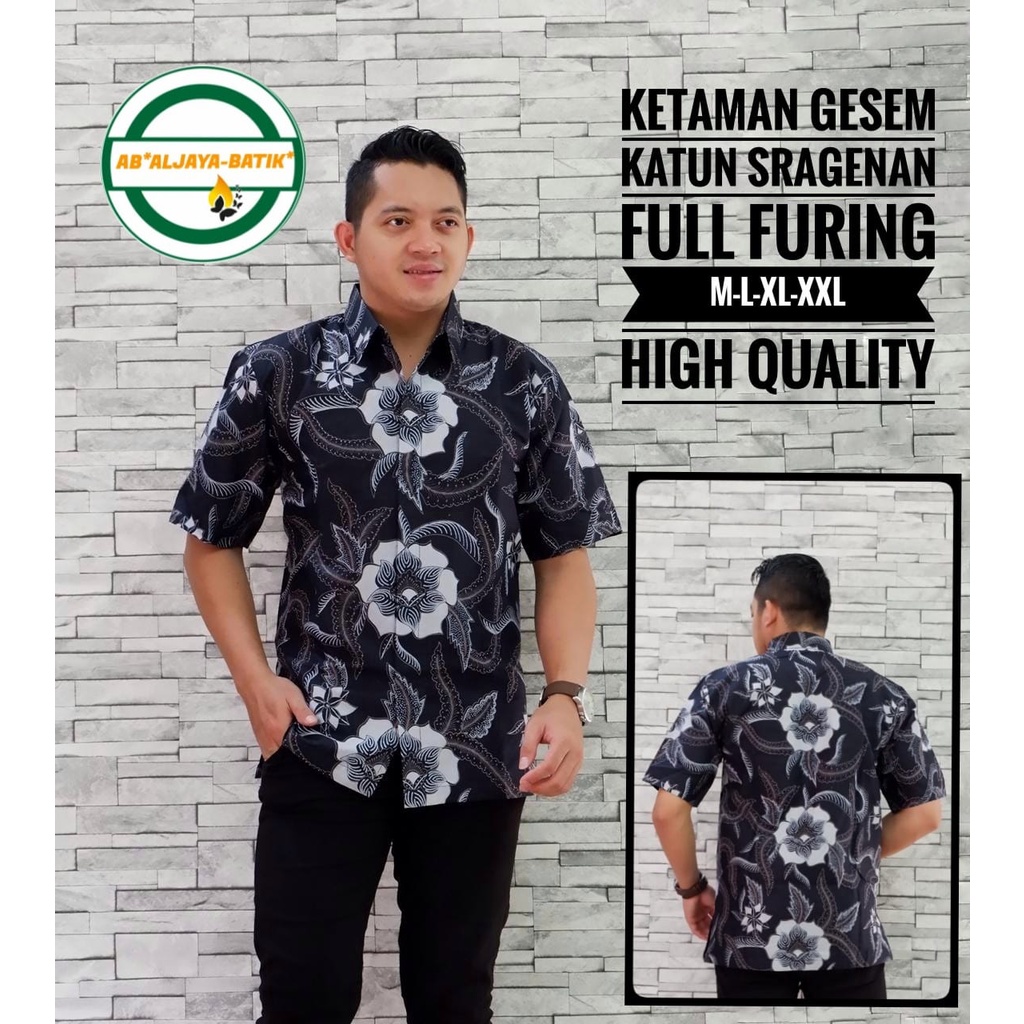 KETAMAN GESEM ALJAYA BATIKSOLOAMANAH BAJU KEMEJA BATIK SOLO PRIA LENGAN PENDEK PANJANG LAPIS FURING ATASAN BATIK PREMIUM MODERN KATUN HALUS PEKSI JIWO PEKSI MAMBU NEW BLOUSE NATASHA NEW NATASHA PEKSI BIRU WIJAYA LOMBOK ABANG DJAYAGUNA  PARANG GORA KAWUNG