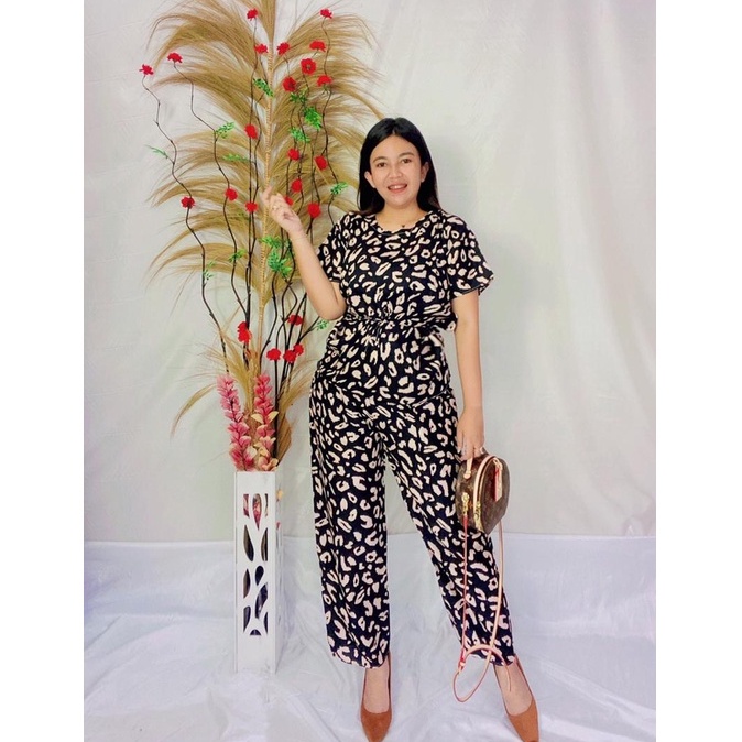 Daster Babydoll Panjang Bali-BD - TUTUL HITAM