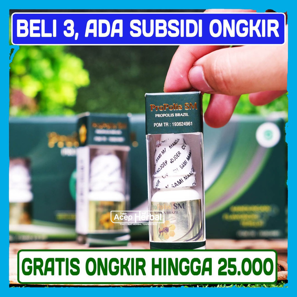ProPolis SM Propolis Brazil Asli Nanotechnology - Kemasan Baru Waltra Propolis Brazil