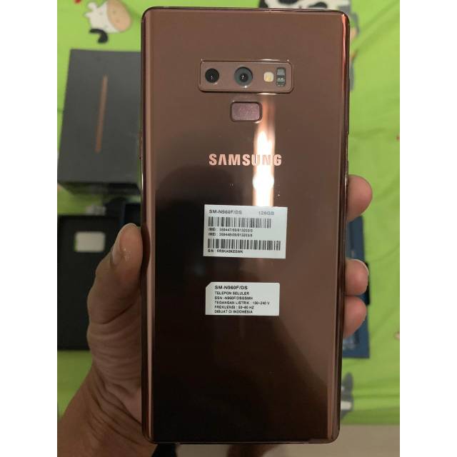 samsung galaxy note 9 SEIN ERAFONE BNOB PEMAKAIAN 2 HARI NOTA TERLAMPIR