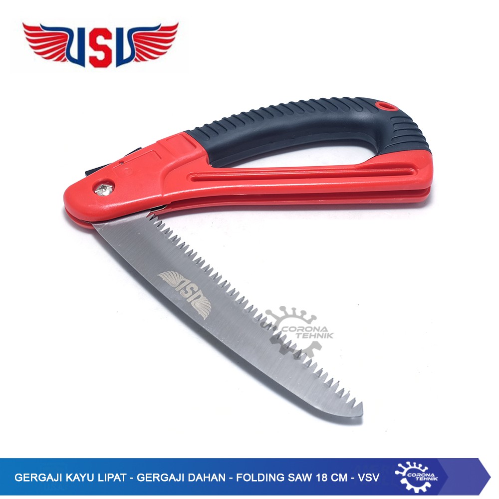 VSV - Gergaji Kayu Lipat - Gergaji Dahan - Folding Saw 18 cm