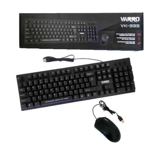 VARRO KEYBOARD MOUSE USB VK-333