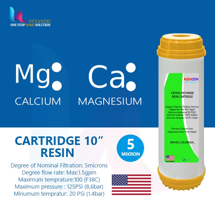 Cartridge Saringan Air / Filter Air Nanotec Resin Sedimen 10&quot;