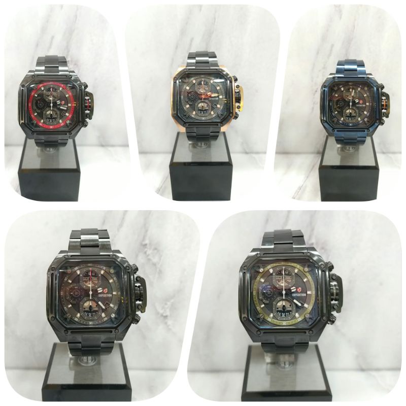 Jam tangan pria ORIGINAL "EXPEDITION", Model sport, bergaransi resmi internasional.