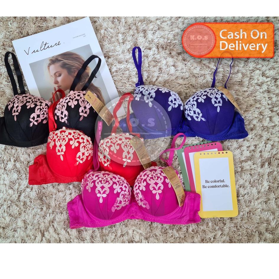 Mall bra bh kawat import busa tebal size 34-38 murah