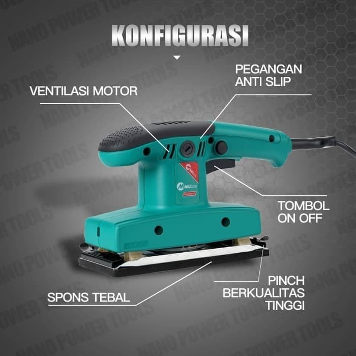 Mesin amplas belt sander mailtank sh127