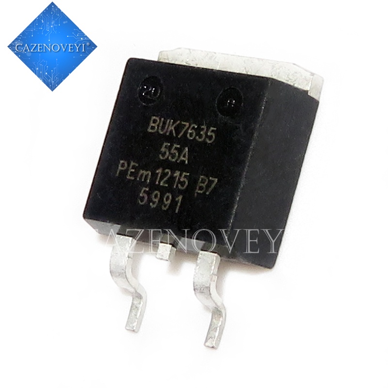 10pcs / lot Sparepart Komponen Elektronik Chip BUK7635-55A BUK7635 J518 TO-263