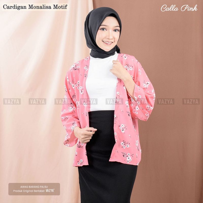 Cardigan Monalisa Motif