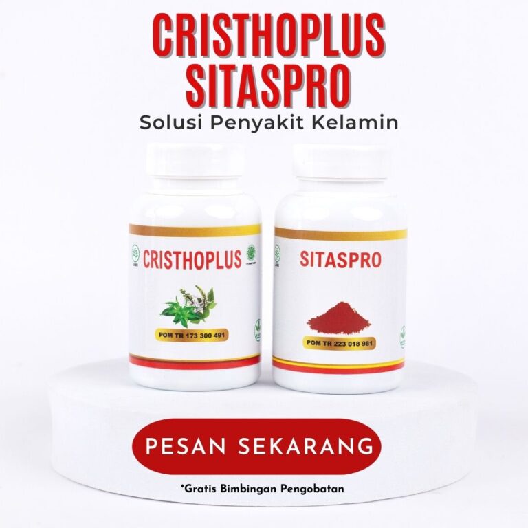 Herbal Cristhoplus Sitaspro Obat Sipilis Kencing Nanah Raja Singa Infeksi Saluran Kencing ISK