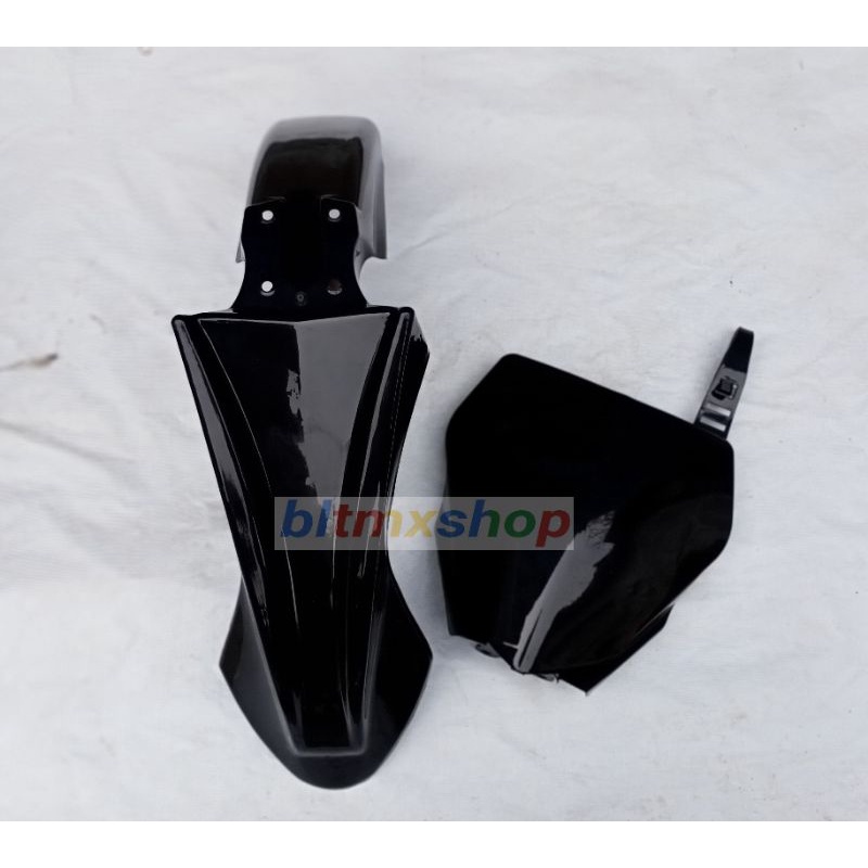 Spakbor depan papan nomor wr 155 Set spakbor dan papan nomer wr155 Spakbor depan WR 155 plus papan n