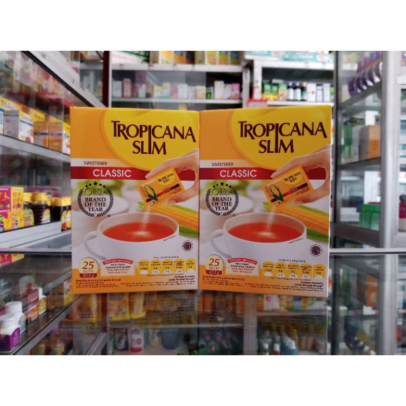 TROPICANA SLIM SWETENER CLASSIC @25 SACHET