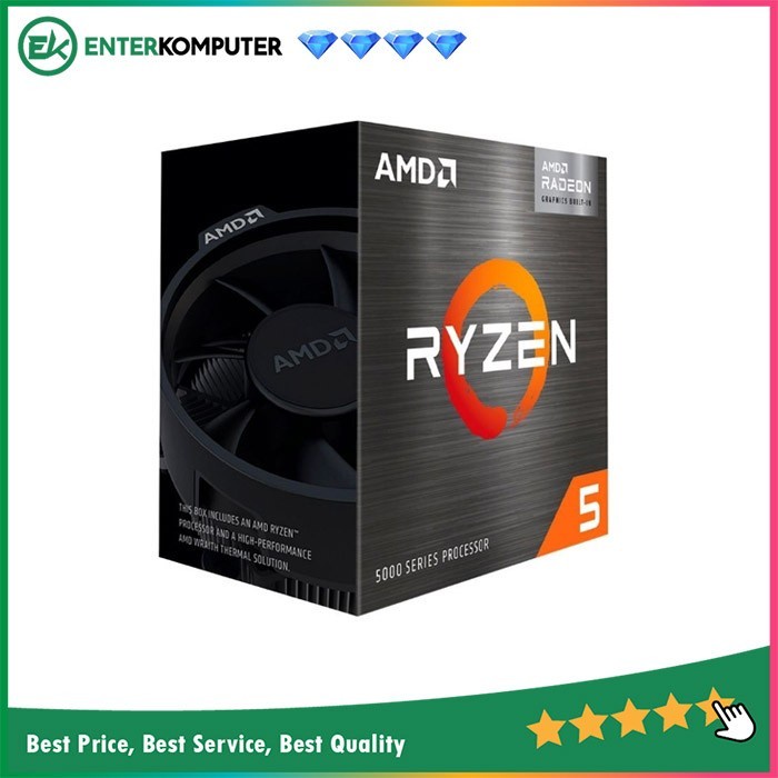 AMD Ryzen 5 5500 3.6Ghz Up To 4.2Ghz AM4 [Box] Garansi International