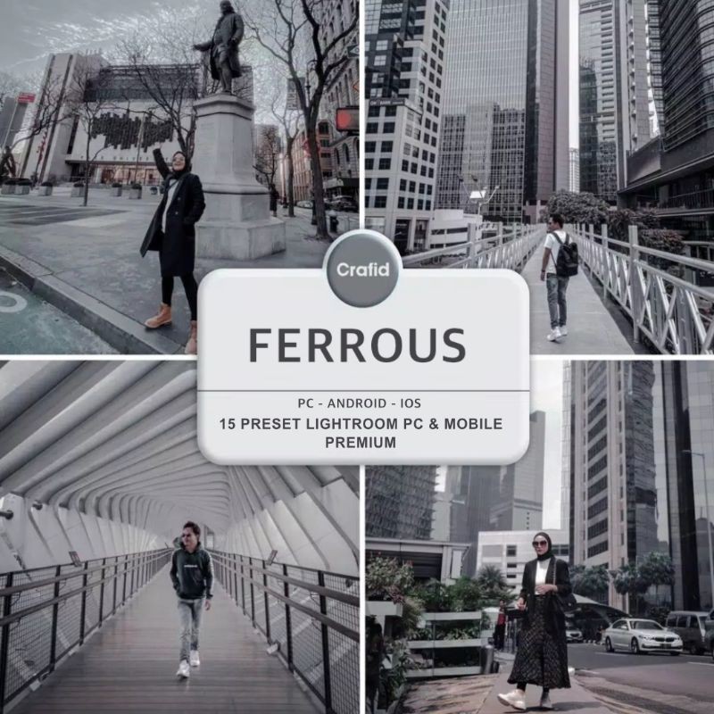 15 PRESET LIGHTROOM FERROUS SELEBGRAM PREMIUM