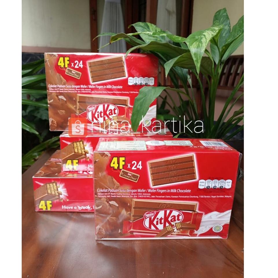 

[DU634] KitKat 4F 35 Gr / Kitkat Coklat / KitKat Green Tea / KitKat Greentea [wf -16]