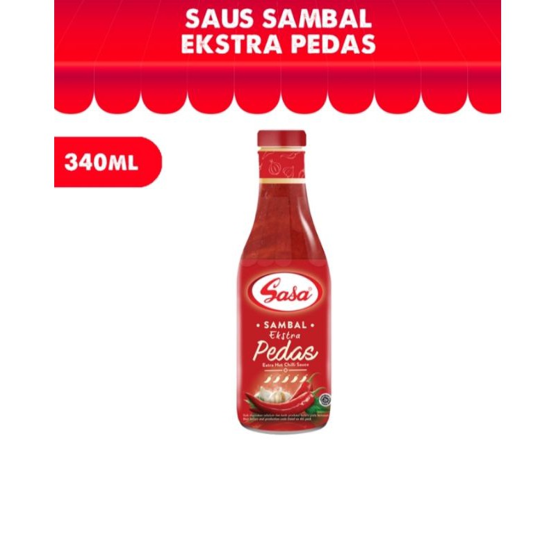 SASA SAUS SAMBAL EXTRA PEDAS BOTOL