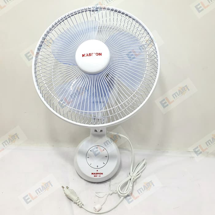 Maspion Wall Fan 9inch MWF 23  MWF23  Kipas Angin Dinding tembok 9 inch  Tali Tarik