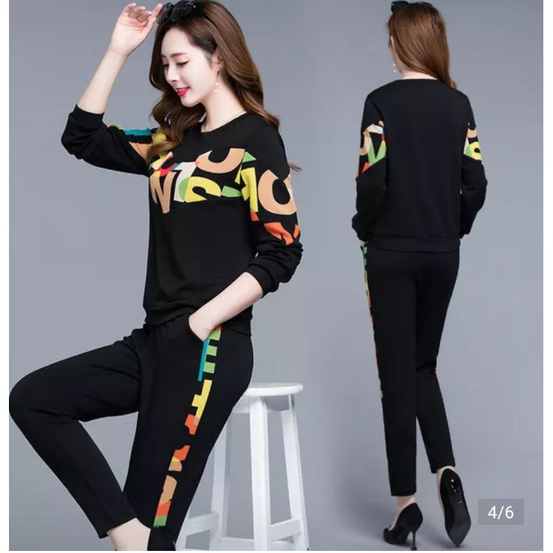 Stelan set Sporty casual Import Korea