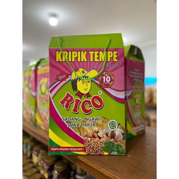

Rico Keripik Tempe Box Besar isi 10