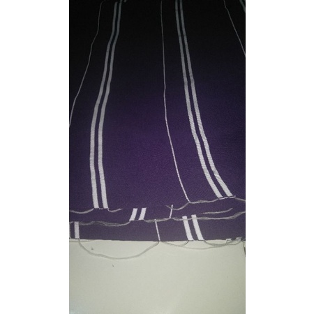 Jual Kain Rib Bur Polly Ungu Tua Polet Putih Jaket Bomber Lengan Gamis Switer Sweater Hoodhie Jaket 