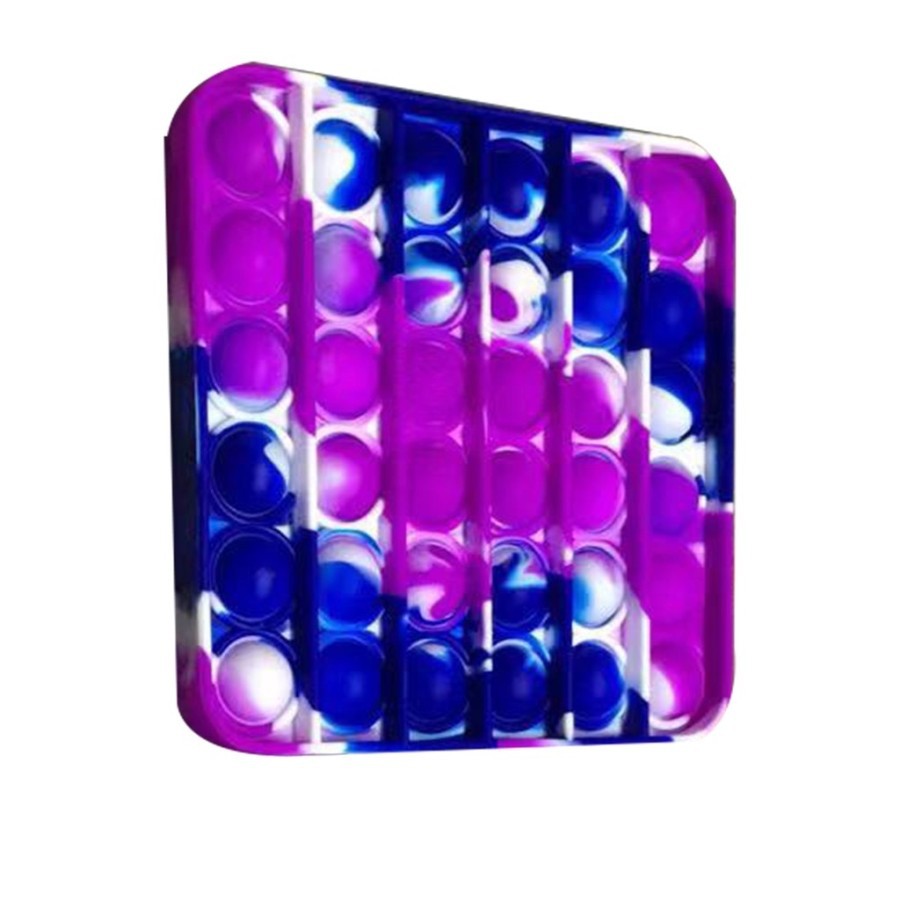 Tik Tok Tiktok Toy Push pop Pop It Fidget Toy Bubble Rainbow Series-SQUARE MARBLE