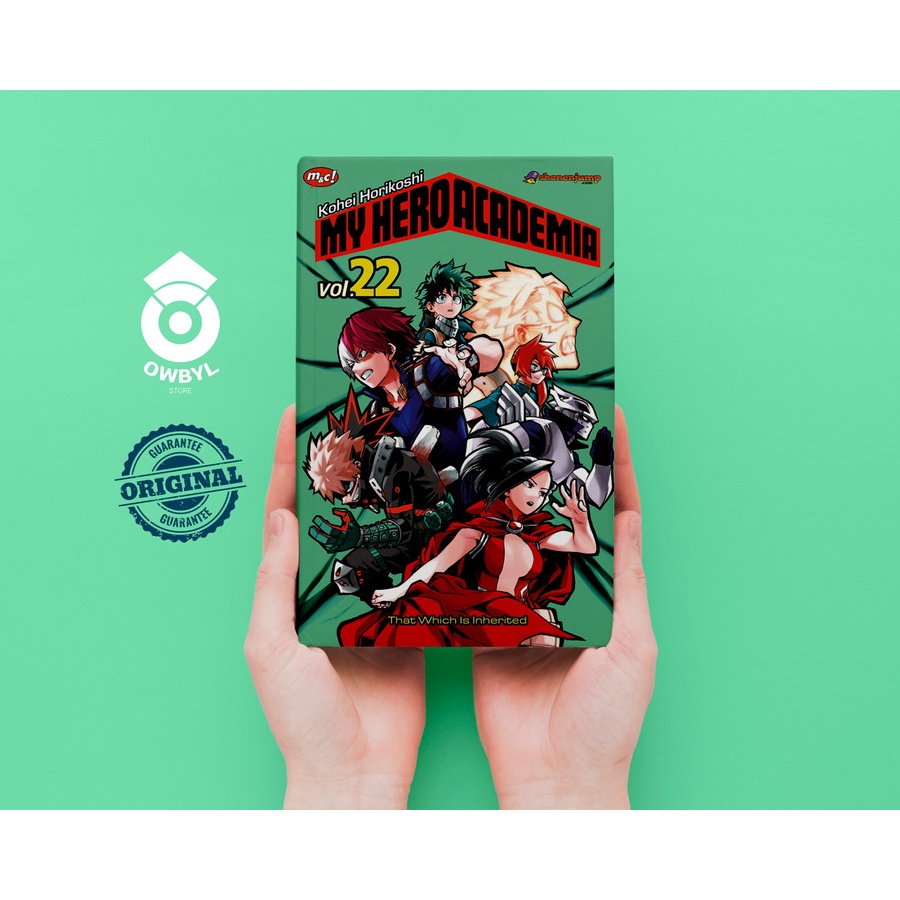 Komik My Hero Academia 22