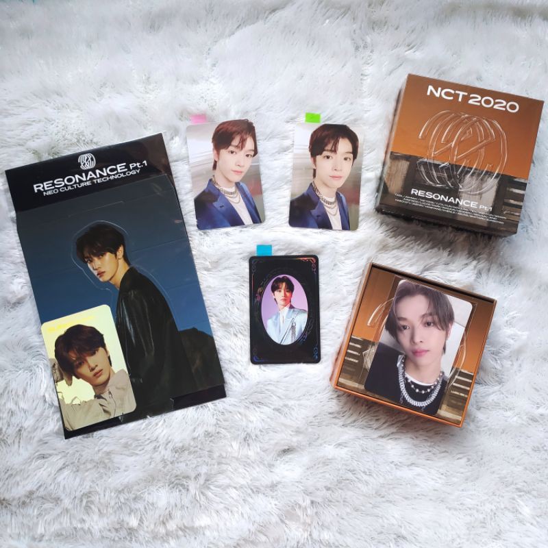 SUNGCHAN PHOTOCARD RESONANCE PART 1 NCT 2020 PAST FUTURE KIHNO YEARBOOK STANDEE HOLO