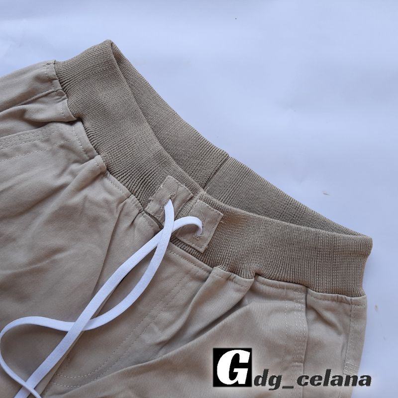 CELANA PANJANG SLIMFIT CHINOS JUMBO PINGGANG KARET KAIN STRETCH PRIA(size 33-44) MUAT SAMPAI BB 120 KG