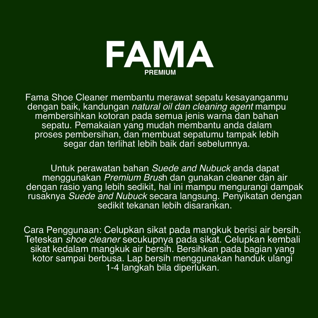 Fama Shoe Care-Sikat Kawat Set Isi 3 - Sikat Midsole-Sikat Insole-Sikat Sepatu