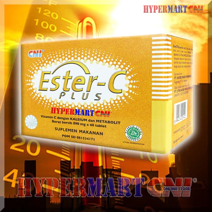Original Beauty">>> Cni Ester C Plus - Strip (40 Tablet) 100% Original Product !!!