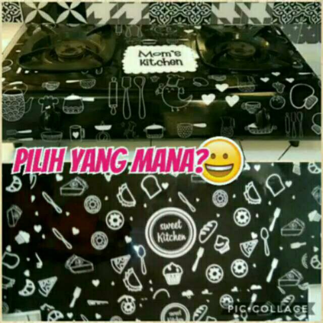 

stiker kompor cantik
