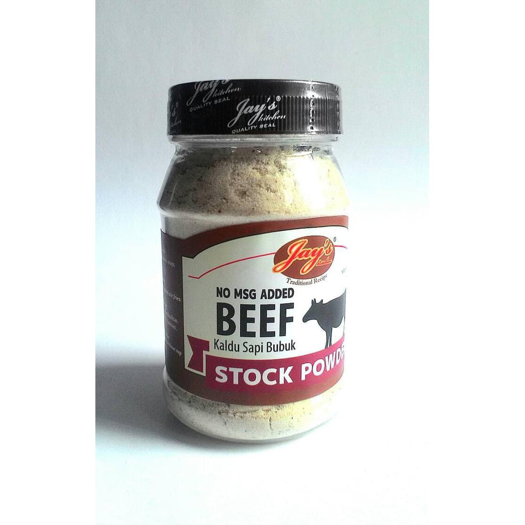 

Terbaru Non Msg Jays Beef Stock Powder/ Kaldu Sapi Bubuk 150 Gr Terheboh