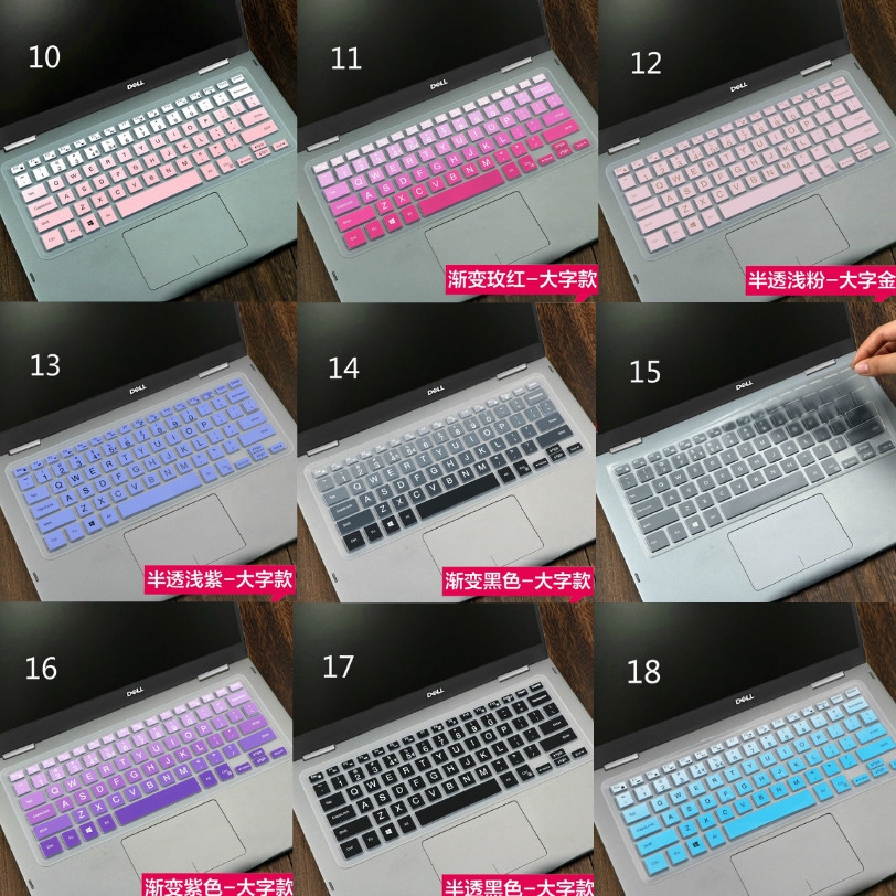 Skin Cover Pelindung Keyboard Bahan Silikon Untuk Dell Latitude 3490 14