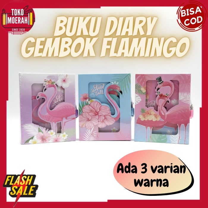 

[RESTOCK] BUKU DIARY LUCU UNIK MURAH FLAMINGO COVER / BUKU GEMBOK FLAMINGO COD - Ungu