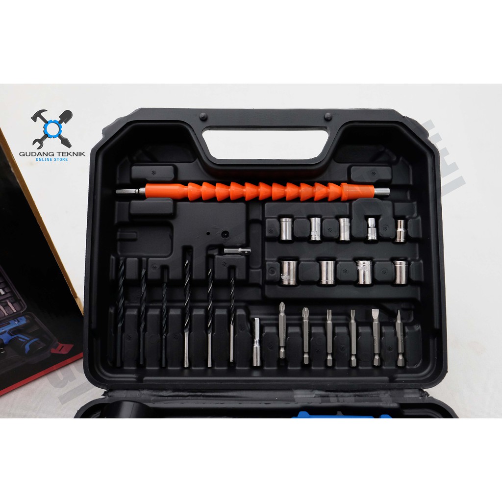 Bor Cordless Edon LV3 1210 / Mesin Bor Baterai Edon 12V Cordless Drill Edon 12 V LV3-1210