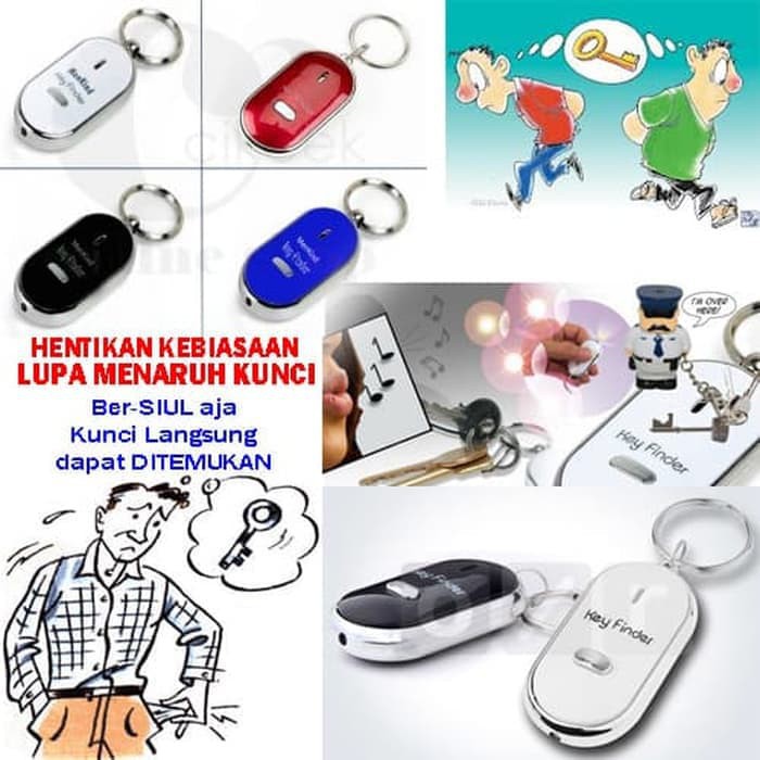 GANTUNGAN KUNCI SIUL / KEYCHAIN KEY FINDER / GANTUNGAN SIUL GTS